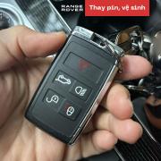 Thay pin chìa khóa xe ô tô Range Rover AOLR-CK07