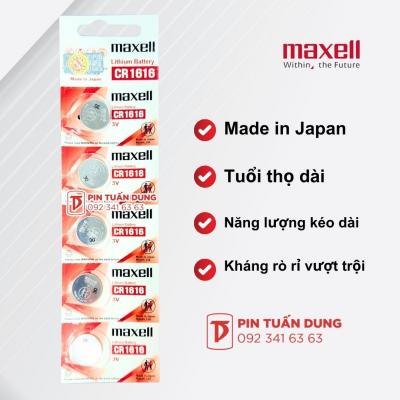 CR1616 Maxell vỉ