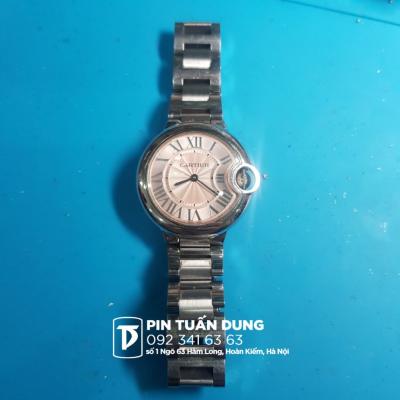 Thay pin đồng hồ Cartier Ballon Bleu 33mm