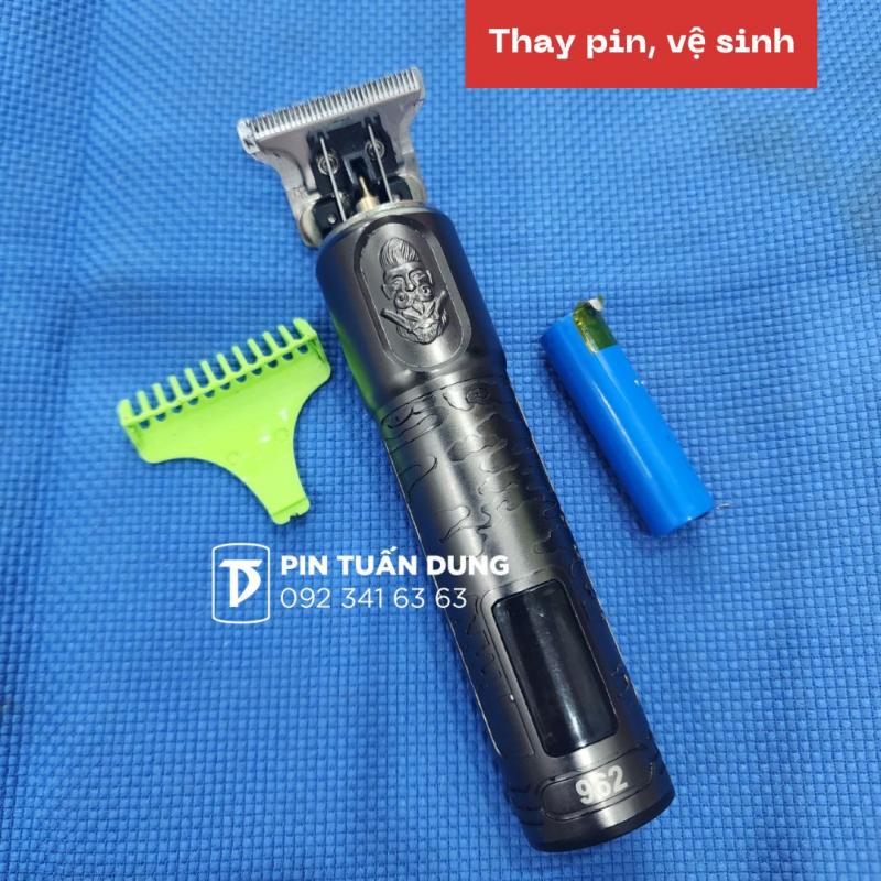 Thay pin máy tông đơ cắt tóc Trimmer 962
