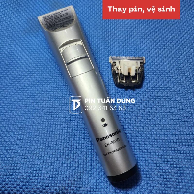 Thay pin máy tông đơ cắt tóc Panasonic ER-PA10