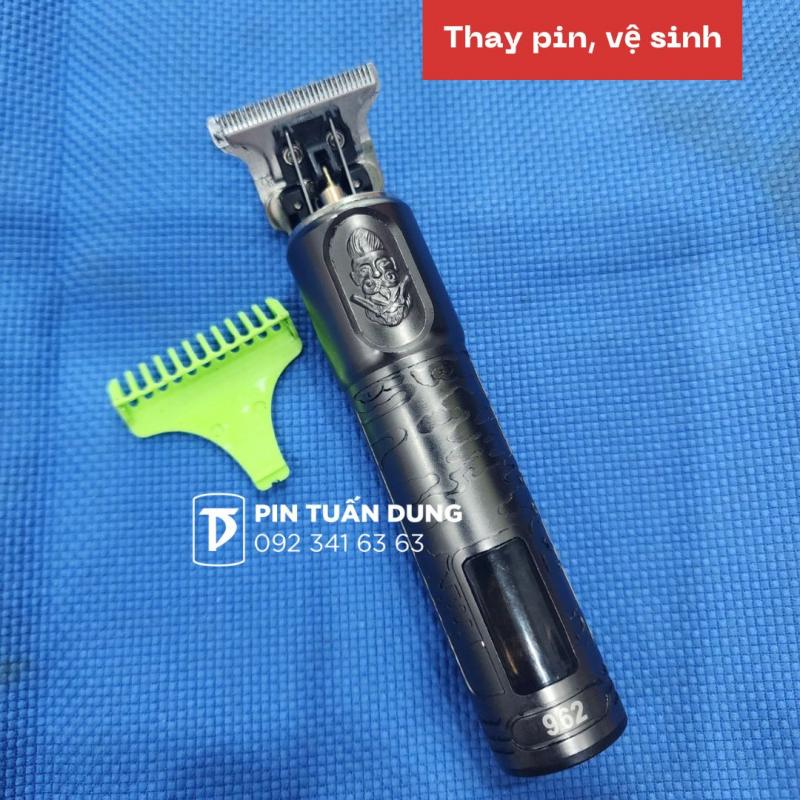 Thay pin máy tông đơ cắt tóc Trimmer 962