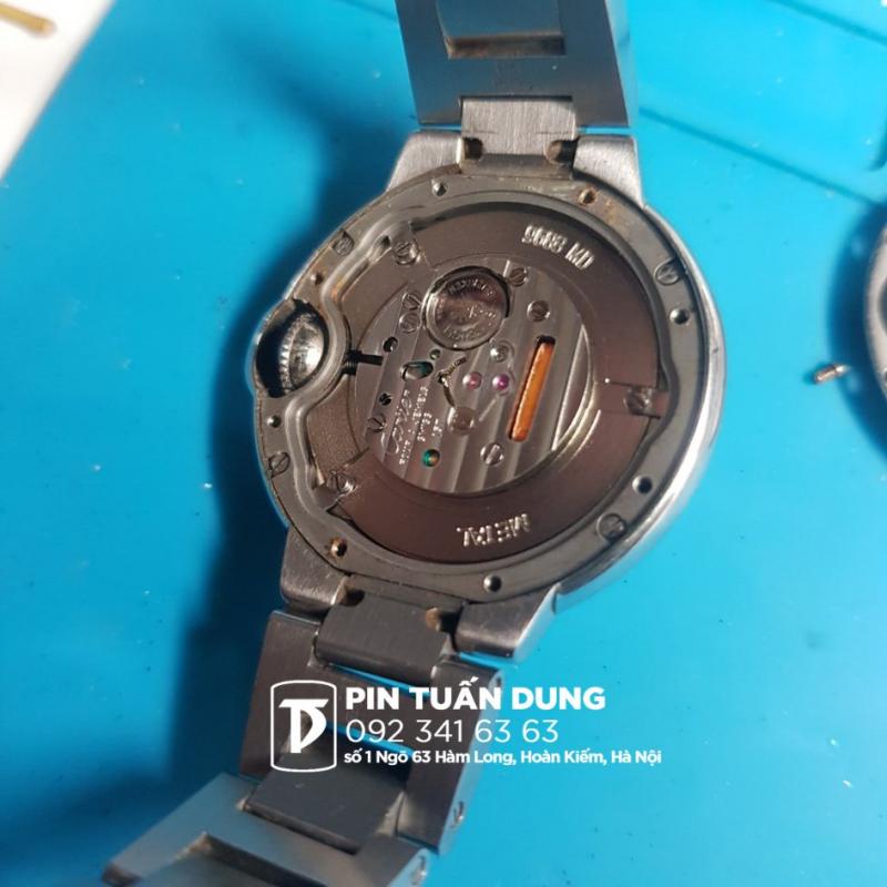 Thay pin đồng hồ Cartier Ballon Bleu 33mm