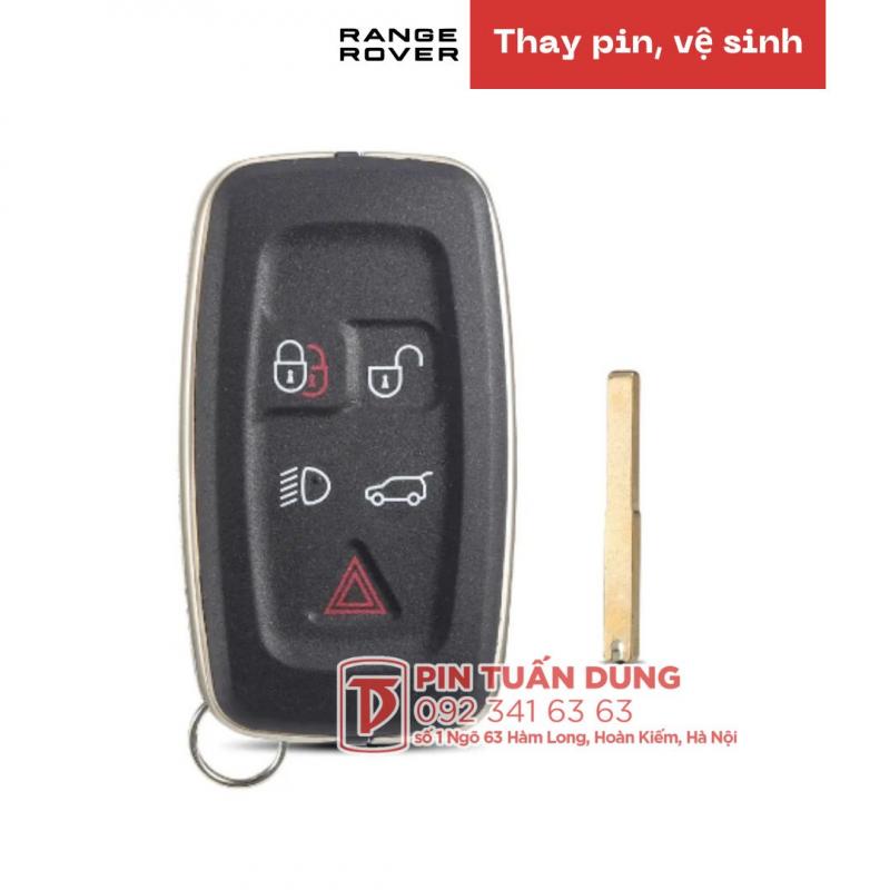 Thay pin điều khiển xe Land Rover LR4