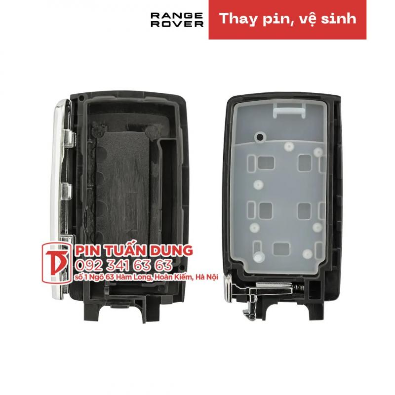 Thay pin chìa khóa xe ô tô Range Rover AOLR-CK07