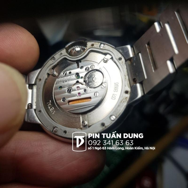 Thay pin đồng hồ Cartier Ballon Bleu 33mm